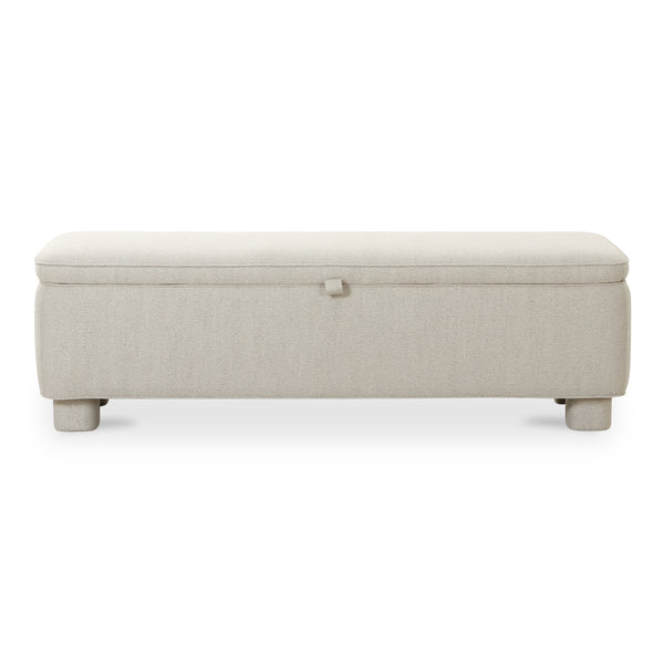Ichigo Storage Bench in Light Grey