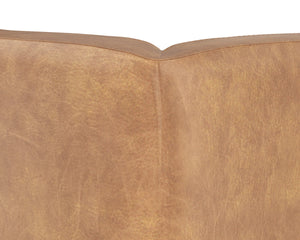 BRANDI SOFA CHAISE - RAF - CAMEL LEATHER