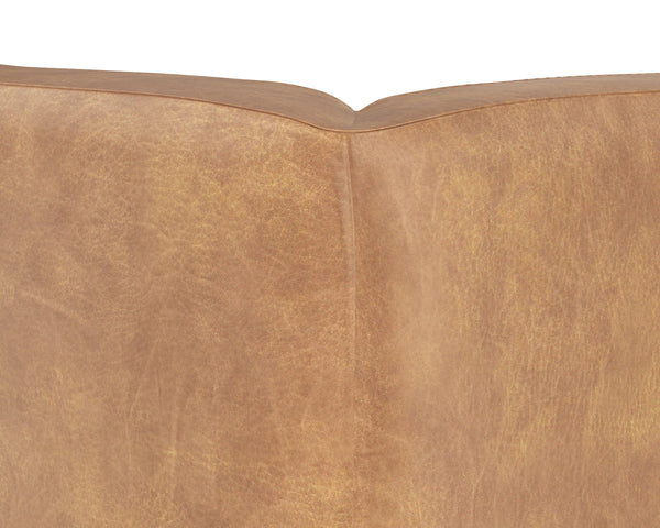 BRANDI SOFA CHAISE - RAF - CAMEL LEATHER