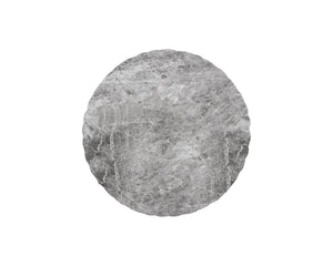 Cara End Table - Marble Look - Grey