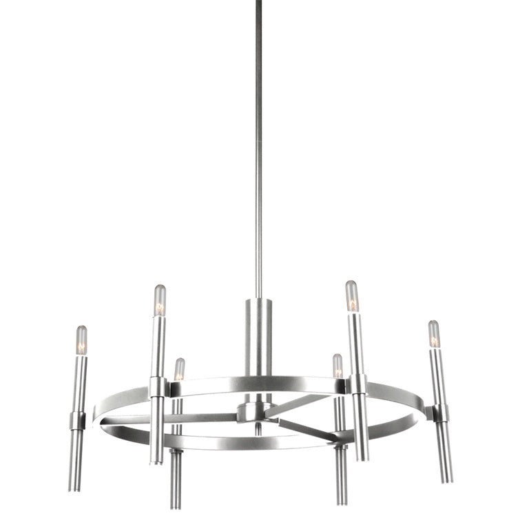 Encore AC10666PN Chandelier in Polished Nickel