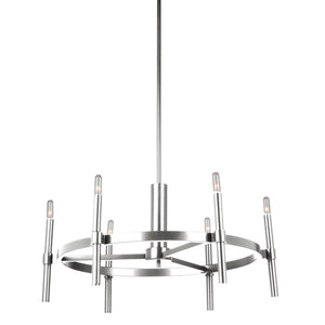 Encore AC10666PN Chandelier in Polished Nickel