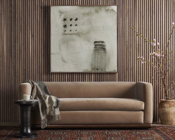 Elizabeth Sofa In 82" In Surrey Taupe