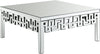 Hugo Coffee Table In Mirrored