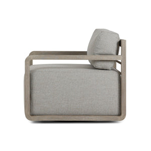 Stroud Outdoor Swivel Chair - Hayes Fog