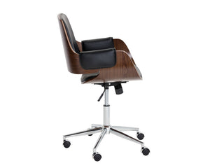 KELLAN OFFICE CHAIR - ONYX