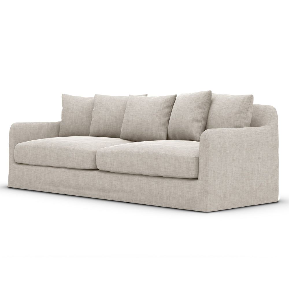 Dade Outdoor Sofa In 90" In Venao Grey