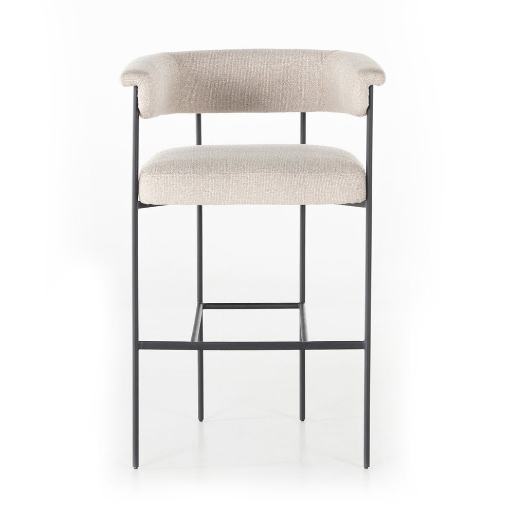 Carrie Stool In Light Camel In Bar