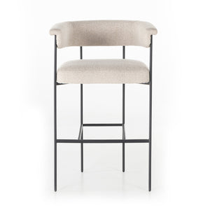 Carrie Stool In Light Camel In Bar