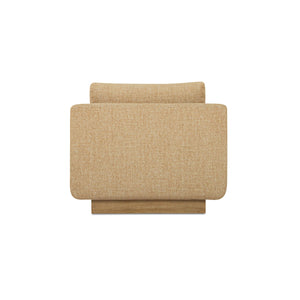 Moe's Keane Lounge Chair with Cushion in Ochre