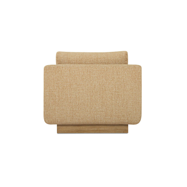 Moe's Keane Lounge Chair with Cushion in Ochre