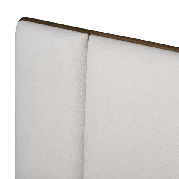 Regan King Bed - Crete Ivory