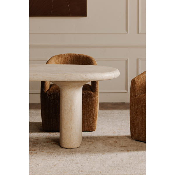 Moe's Warby Outdoor Dining Table Beige