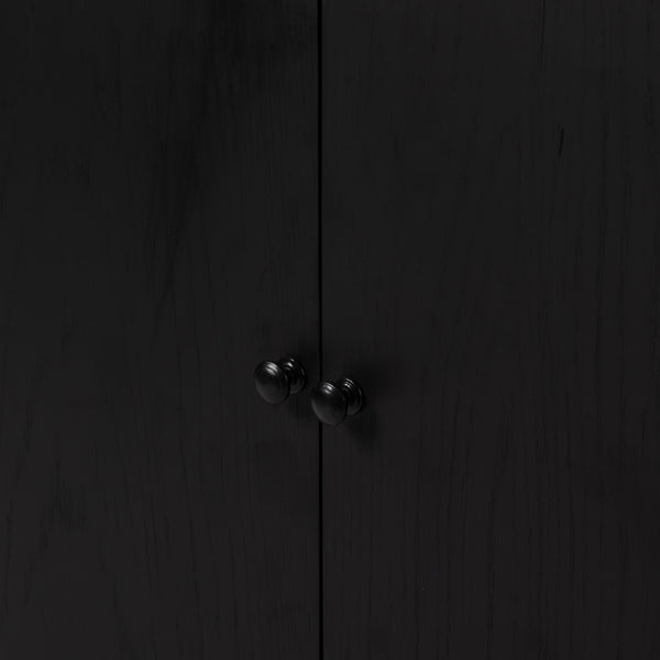 Pollard Media Console In Brushed Ebony Oak