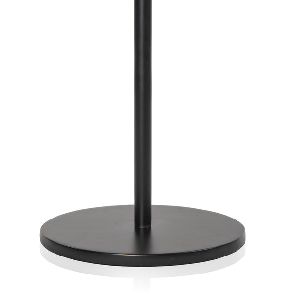 Vinia End Table In Light Blue Cast Glass