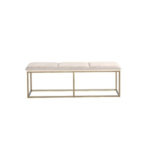 Alley Bench - Burnished Brass - Piccolo Prosecco