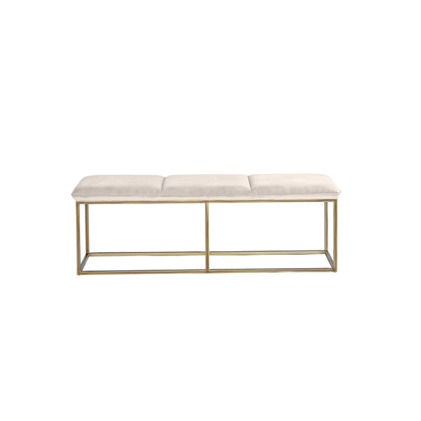 Alley Bench - Burnished Brass - Piccolo Prosecco