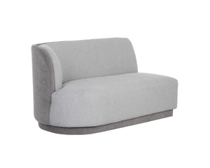 JACLYN MODULAR - LEFT ARMCHAIR - EGYPT LIGHT GREY / DANNY MEDIUM GREY