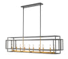 Titania 10 Light Island/Billiard in Bronze + Olde Brass Finish