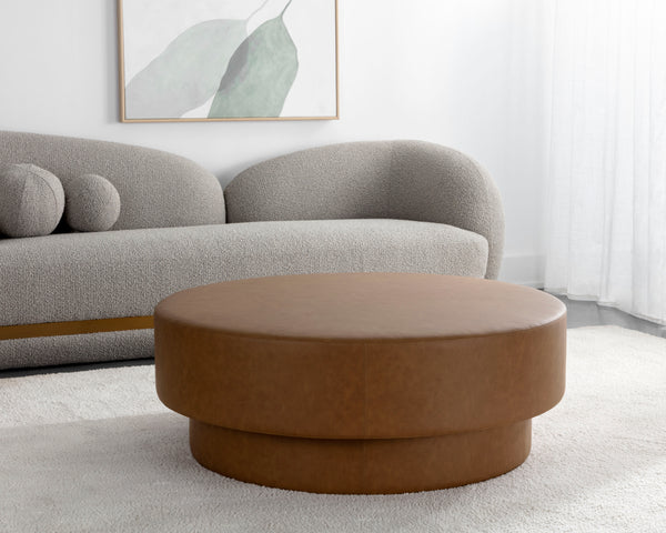 ARLO OTTOMAN - MILLIKEN COGNAC