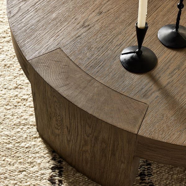 Sheffield Small Coffee Table in Warm Natural