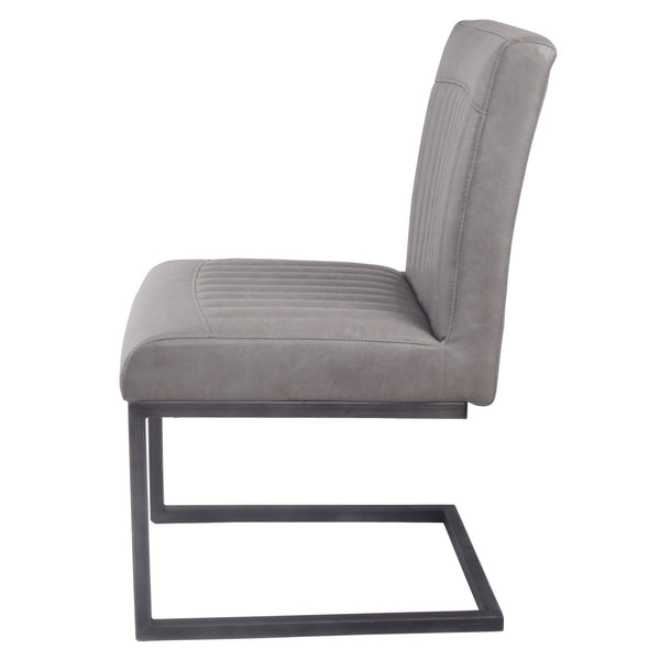 Ronan Dining Chair In Antique Graphite Gray