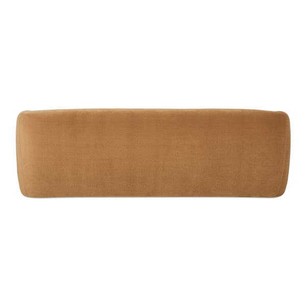 Moe's Faye Sofa in Tan Faux Mohair