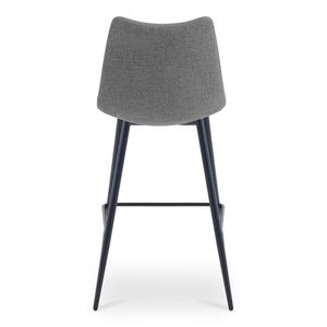 Moe's Alibi Bar Stool Dark Grey Set of Two