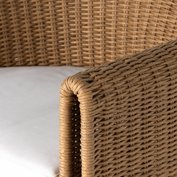 Tucson Outdoor Dining Armchair In Natural