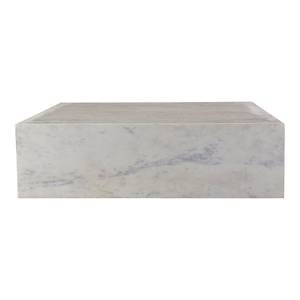 Moe's Nash White Marble Coffee Table