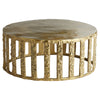 Lucila Gilded Flat Cffe T in Gold