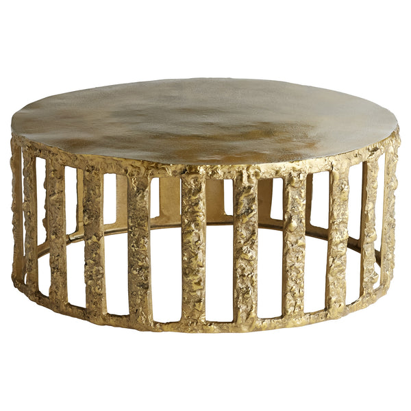 Lucila Gilded Flat Cffe T in Gold