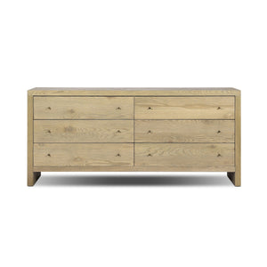 Torrington 6 Drawer Dresser - Sandy Oak Resawn