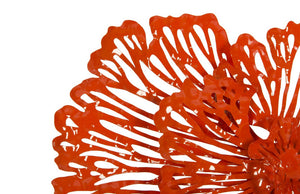 Flower Wall Art, Coral, Small