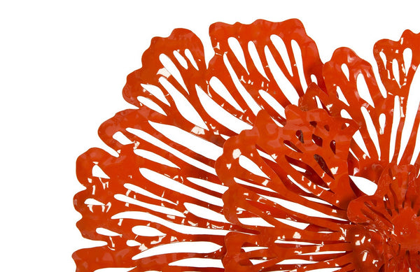 Flower Wall Art, Coral, Small