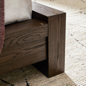 Torrington Queen Bed - Umber Oak