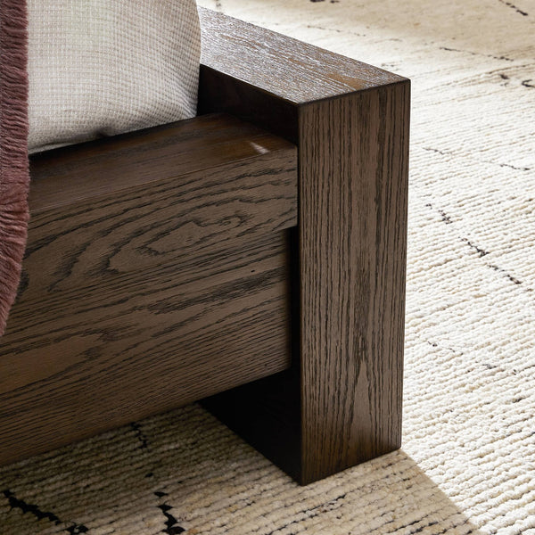 Torrington Queen Bed - Umber Oak