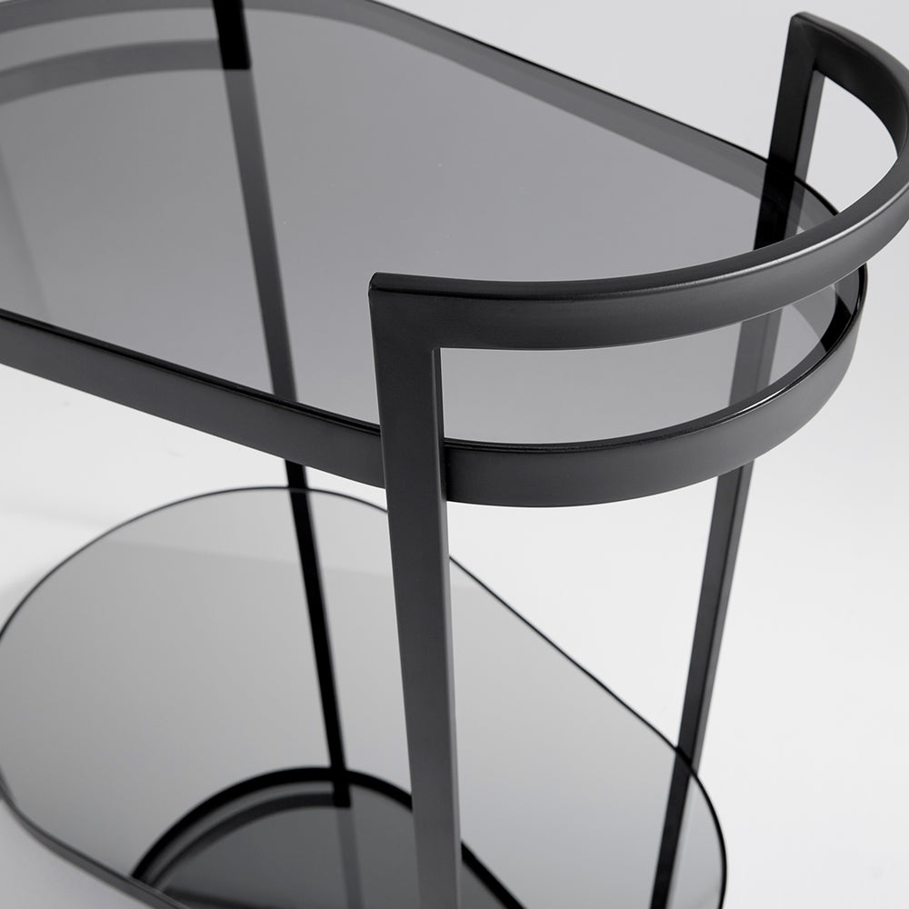 Cosmo Bar Cart in Black
