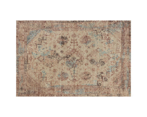 ZAGORA LOOM-KNOTTED RUG - RUST - 6' X 9'