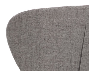 ARABELLA DINING CHAIR - BRAVO COGNAC / NOVEMBER GREY