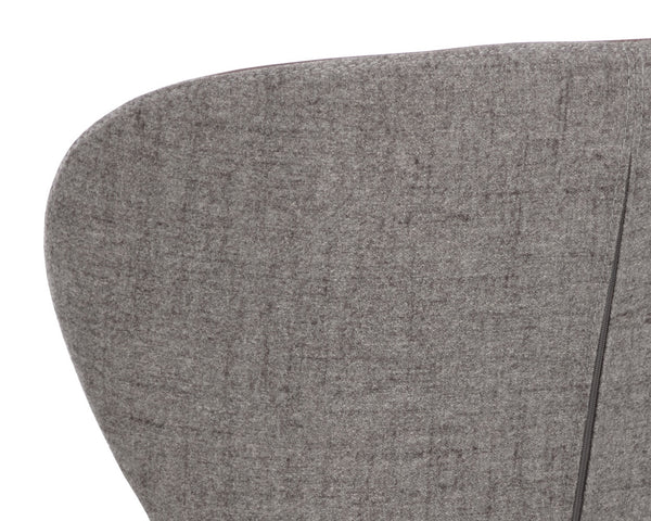 ARABELLA DINING CHAIR - BRAVO COGNAC / NOVEMBER GREY