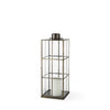 Grimwig (Medium) 8L x 8W x 23H LANTERN W/SHEET BASE WITHOUT BEVEL