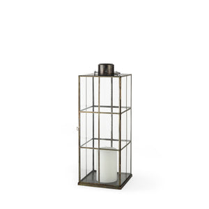 Grimwig (Medium) 8L x 8W x 23H LANTERN W/SHEET BASE WITHOUT BEVEL