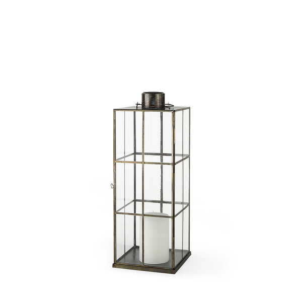 Grimwig (Medium) 8L x 8W x 23H LANTERN W/SHEET BASE WITHOUT BEVEL