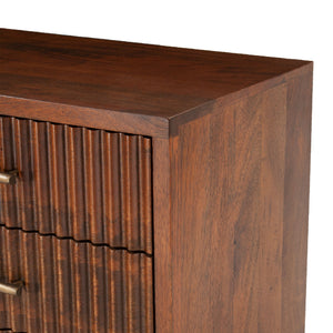 Cosmopolitan Night Chest, Honey Brown