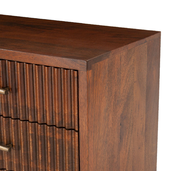 Cosmopolitan Night Chest, Honey Brown