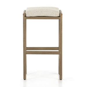 Kyla Outdoor Stool In Brown/Sand In Bar