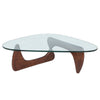 VECHTA TRIANGLE COFFEE TABLE - DARK WALNUT