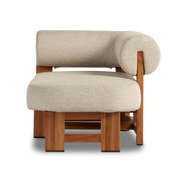 Malta Outdoor Laf Chaise In Faye Sand