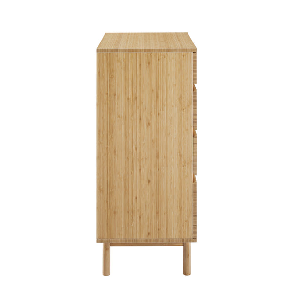 Monterey 4 Drawer High Chest, Wheat
